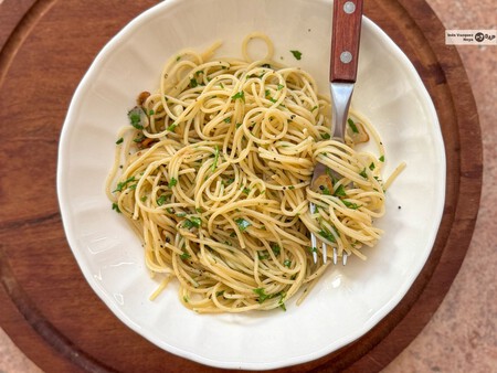 Espaguetis Aglio e Olio